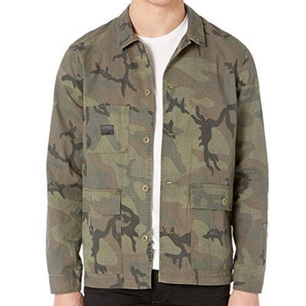 NWT Men’s Volcom Camo Badden Jacket